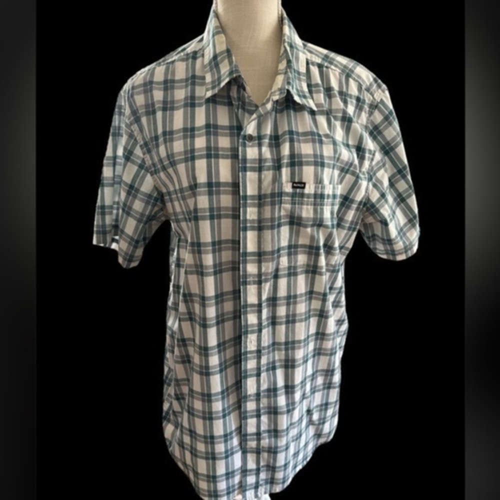 Hurley button down shirt size XL